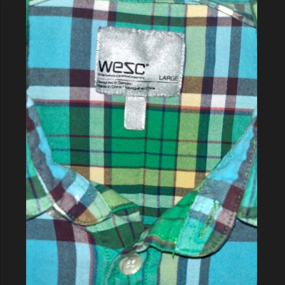 Striped Plaid Long Sleeve Shirt - Picture 7 of 7